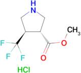 (3R,4R)-Methyl 4-(trifluoromethyl)pyrrolidine-3-carboxylate hydrochloride