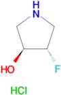 (3S,4S)-4-Fluoropyrrolidin-3-ol hydrochloride