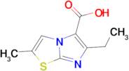 6-Ethyl-2-methylimidazo[2,1-b]thiazole-5-carboxylic acid