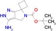 tert-butyl 3'-amino-4',5'-dihydro-2'H-spiro[cyclobutane-1,6'-pyrrolo[3,4-c]pyrazole]-5'-carboxylate