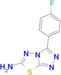 3-(4-Fluorophenyl)-[1,2,4]triazolo[3,4-b][1,3,4]thiadiazol-6-amine