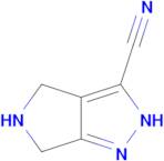 2,4,5,6-Tetrahydropyrrolo[3,4-c]pyrazole-3-carbonitrile