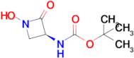 tert-Butyl (S)-(1-hydroxy-2-oxoazetidin-3-yl)carbamate