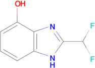 2-(difluoromethyl)-1H-1,3-benzodiazol-4-ol
