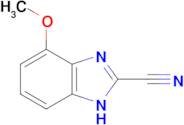 4-methoxy-1H-1,3-benzodiazole-2-carbonitrile