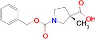 (S)-1-((Benzyloxy)carbonyl)-3-methylpyrrolidine-3-carboxylic acid