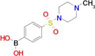 (4-((4-Methylpiperazin-1-yl)sulfonyl)phenyl)boronic acid