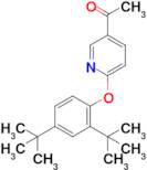 5-Acetyl-2-(2,4-di-tert-butylphenoxy) pyridine