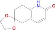 7',8'-Dihydro-1'H-spiro[[1,3]dioxolane-2,6'-quinolin]-2'(5'H)-one