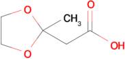 2-(2-Methyl-1,3-dioxolan-2-yl)acetic acid