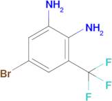 5-Bromo-3-(trifluoromethyl)benzene-1,2-diamine