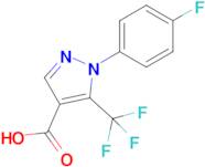 1-(4-Fluoro-phenyl)-5-trifluoromethyl-1H-pyrazole-4-carboxylic acid