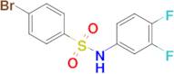 4-Bromo-N-(3,4-difluorophenyl)benzenesulfonamide