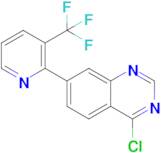 4-Chloro-7-(3-(trifluoromethyl)pyridin-2-yl)quinazoline