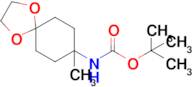 tert-Butyl (8-methyl-1,4-dioxaspiro[4.5]decan-8-yl)carbamate