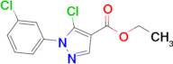 ethyl 5-chloro-1-(3-chlorophenyl)-1H-pyrazole-4-carboxylate