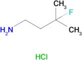 3-Fluoro-3-methylbutan-1-amine hydrochloride