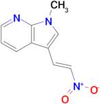1-methyl-3-[(E)-2-nitroethenyl]pyrrolo[2,3-b]pyridine