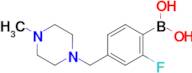 (2-fluoro-4-((4-methylpiperazin-1-yl)methyl)phenyl)boronic acid