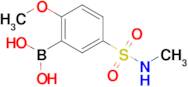 (2-methoxy-5-(N-methylsulfamoyl)phenyl)boronic acid