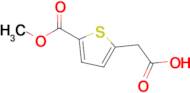 2-(5-(Methoxycarbonyl)thiophen-2-yl)acetic acid