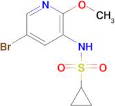 N-(5-bromo-2-methoxypyridin-3-yl)cyclopropanesulfonamide