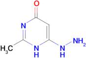 6-hydrazinyl-2-methyl-1,4-dihydropyrimidin-4-one