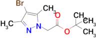 tert-butyl 2-(4-bromo-3,5-dimethyl-1H-pyrazol-1-yl)acetate