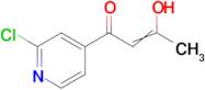 1-(2-chloropyridin-4-yl)-3-hydroxybut-2-en-1-one