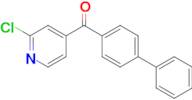 [1,1'-biphenyl]-4-yl(2-chloropyridin-4-yl)methanone