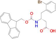 (R)-3-((((9H-fluoren-9-yl)methoxy)carbonyl)amino)-4-(2-bromophenyl)butanoic acid