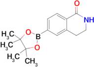 6-(4,4,5,5-Tetramethyl-1,3,2-dioxaborolan-2-yl)-3,4-dihydroisoquinolin-1(2H)-one