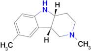 (4aR,9bS)-2,8-Dimethyl-2,3,4,4a,5,9b-hexahydro-1H-pyrido[4,3-b]indole