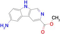 Methyl 6-amino-9H-pyrido[3,4-b]indole-3-carboxylate