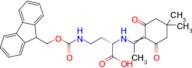 (S)-4-((((9H-Fluoren-9-yl)methoxy)carbonyl)amino)-2-((1-(4,4-dimethyl-2,6-dioxocyclohexylidene)ethyl)amino)butanoic acid