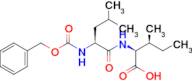 (2S,3S)-2-((S)-2-(((Benzyloxy)carbonyl)amino)-4-methylpentanamido)-3-methylpentanoic acid