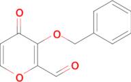 3-(Benzyloxy)-4-oxo-4H-pyran-2-carbaldehyde