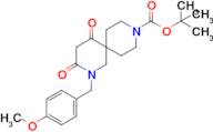 tert-Butyl 2-(4-methoxybenzyl)-3,5-dioxo-2,9-diazaspiro[5.5]undecane-9-carboxylate