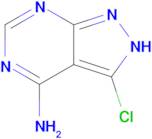 3-chloro-2H-pyrazolo[3,4-d]pyrimidin-4-amine