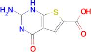 2-Amino-4-oxo-1,4-dihydrothieno[2,3-d]pyrimidine-6-carboxylic acid