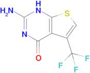 2-Amino-5-(trifluoromethyl)thieno[2,3-d]pyrimidin-4(1H)-one