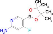 4-Fluoro-5-(4,4,5,5-tetramethyl-1,3,2-dioxaborolan-2-yl)pyridin-2-amine