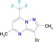 3-Bromo-2,5-dimethyl-7-(trifluoromethyl)pyrazolo[1,5-a]pyrimidine