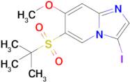 6-(Tert-butylsulfonyl)-3-iodo-7-methoxyimidazo[1,2-a]pyridine