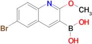 (6-Bromo-2-methoxyquinolin-3-yl)boronic acid