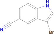 3-Bromo-1H-indole-5-carbonitrile