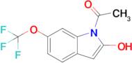 1-[2-hydroxy-6-(trifluoromethoxy)-1H-indol-1-yl]ethan-1-one