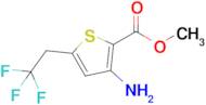 Methyl 3-amino-5-(2,2,2-trifluoroethyl)thiophene-2-carboxylate