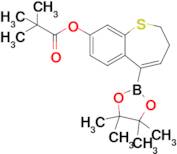 5-(4,4,5,5-Tetramethyl-1,3,2-dioxaborolan-2-yl)-2,3-dihydrobenzo[b]thiepin-8-yl pivalate