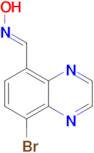 (E)-8-Bromoquinoxaline-5-carbaldehyde oxime